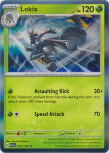 x1 Lokix - 021/193 - Holo Rare Pokemon SV02 Paldea Evolved M/NM - Picture 1 of 1