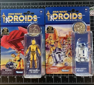 Droids R2-D2 + C-3PO SEALED Case Fresh Action Figures 2021 TVC Star Wars - Picture 1 of 11