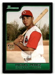 2006 Bowman #212 Miguel Perez    Cincinnati Reds Baseball Cards EX/NM ID:59756