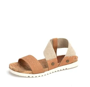 Yellow Box Meera Tan Women's Leather Sandals - Picture 1 of 5