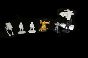Hasbro Star Wars Kommando lose Figuren & Fahrzeuge Spielset Kunststoff Spielzeug Soldaten Marx - Bild 1 von 1