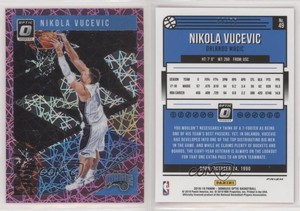 2018-19 Panini Donruss Optic Pink Velocity Prizm /79 Nikola Vucevic #49