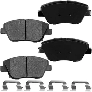 Front Ceramic Brake Pads D1444 W/Hardware For 2011-15 Sonata 2011-16 Optima H09 - Picture 1 of 5