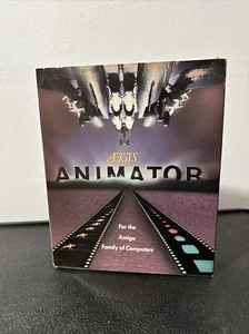 Amiga Aegis Animator COMPLETE In Box W/ Manuals And Disk 1986 Commodore 1000 600 - Picture 1 of 6