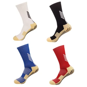 Kids Football Basketball Socks Anti Slip Non-Slip School Sports Boys Round Grips - Picture 1 of 12
