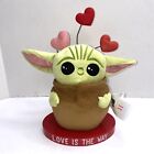 Star Wars Valentine Mandalorian GROGU Baby Yoda "LOVE IS THE WAY" Plush Disney