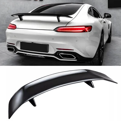 Rear Trunk Spoiler GT Racing Wing For Mercedes-Benz AMG GTS GT 46" Gloss Black - Imagem 1 de 4
