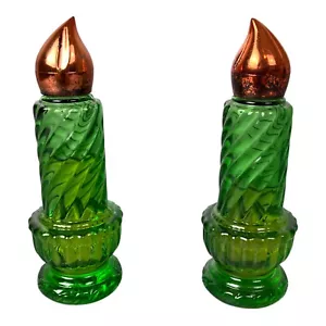 (2) AVON Christmas Candle Sweet Honesty Cologne 1 FL OZ average 1/2 Full - Picture 1 of 7