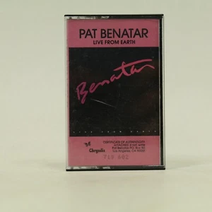 Pat Benatar Live From Earth Cassette Tape 1983 Chrysalis FVT-41444 - Picture 1 of 3