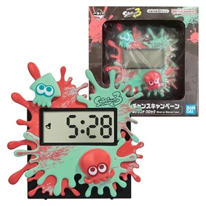 Ichiban Kuji Splatoon 3 Double Chance Turf War Battle Sound Clock Excellent - Picture 1 of 4