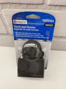 Utilitech Touch Pad Dimmer Convert to Touch Lamp3 Levels of Bright #0026104 NOS - Picture 1 of 8
