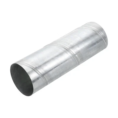 4"x12" Inch Galvanized Steel Spiral Air Duct HVAC Systems Vent Hose Pipe - Image 1 of 4