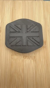 Tomtom Rider  “union Jack” Dock Cover, 40-400 500-550 Triumph Ktm Suzuki Yamaha - Picture 1 of 6