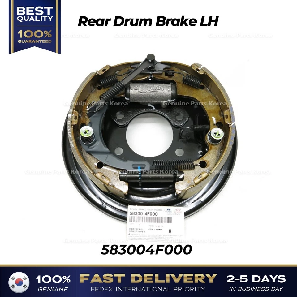 ⭐正品⭐ 后鼓制动器 LH 58004F000 适用于现代 Porter II — 第 1/1 张图片