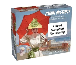 Punk History 2025 Day-to-Day Calendar: Classical Art, Modern Attitude - Picture 1 of 4