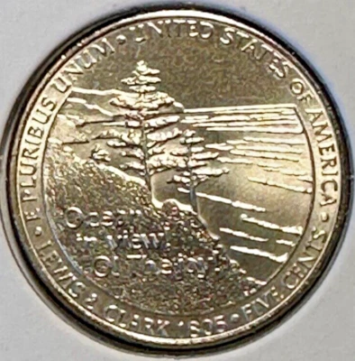 2005 D Jefferson Nickel - Westward Journey Ocean in View Mint Set Uncirculated - Image 1 of 4