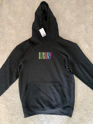 Rue 21 Luxury Black Fleece Hoodie Small - Image 1 of 2
