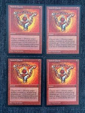 Hearth Charm x4 playset Visions Common Magic The Gathering NM