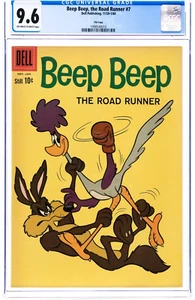 🔥Beep Beep, the Road Runner #7 File Copy (Dell, 1959) CGC NM+ 9.6 OW to White🔥 - Picture 1 of 4