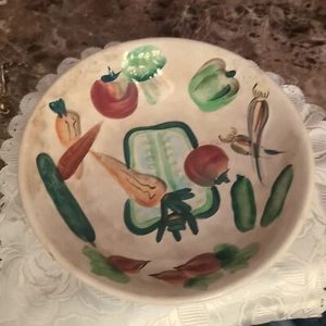 Antiguo cuenco para servir verduras de Japón - Imagen 1 de 8