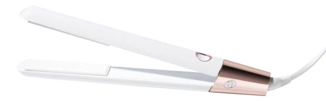T3 SinglePass Luxe Professional Straightening Flat Iron - White (76505)