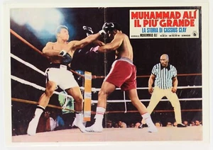 1977 Muhammad Ali The Greatest 18" x 25.5" Italian Language Movie Poster - Picture 1 of 1