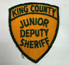 King County Junior Deputy Sheriff Washington Wa 3.5" Patch