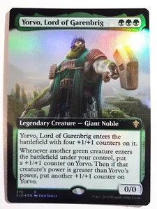 Yorvo, Lord of Garenbrig EXTENDED FOIL - Throne of Eldraine (Magic/MTG) NM/LP - Bild 1 von 2