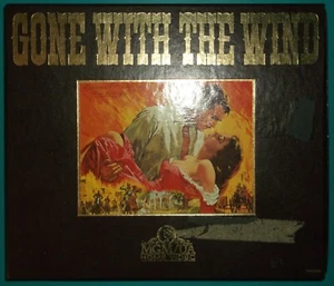 GONE WITH THE WIND VHS BOX SET VINTAGE MGM/UA HOME VIDEO MV900284 2 VHS UNTESTED - Imagen 1 de 7