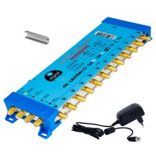 Multischalter 5/12 5-12 Sat Verteiler Multiswicth 3D bis 12 Teilnehmer FULL HD