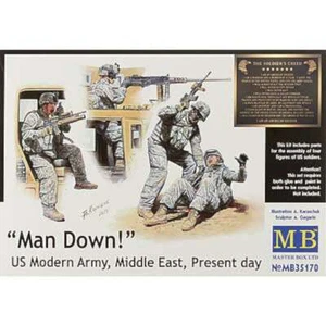 1/35 Man Down! US Modern Army Middle East (4) - Picture 1 of 1