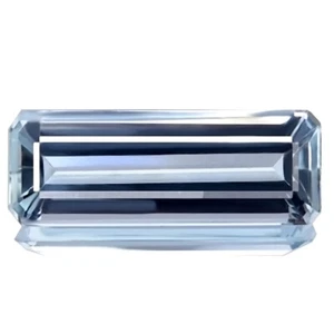 Aquamarine 8.18ct Fantastic Rare Natural Best Blue Aquamarine Huge Octagon Cut - Picture 1 of 7