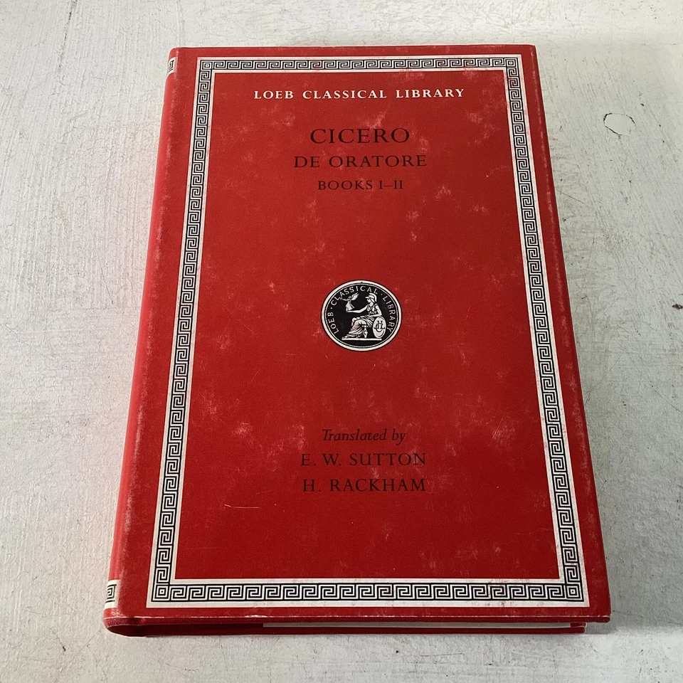 Cicero De Oratore Books 1-II Loeb Classical Library HC DJ VG - Image 1 of 4