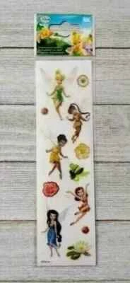 disney tinkerbell fun stickers dimensional puffy  EK success 12pc set - Image 1 of 2