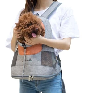Dog Cat Travel Bag Backpack Carrier Medium Up To 12 Lbs Breathable Window NEW! - Picture 1 of 6