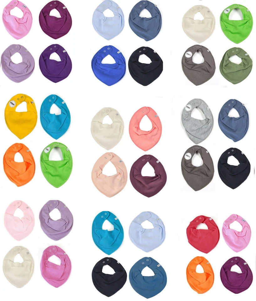 PIPPI foulard in set ❤️ bavaglino bambino foulard ❤️ PREZZO SPECIALE confezione da 4 ❤️ - Immagine 1 di 1