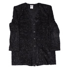 Vintage FRANKENWALDER Jacket Black 80s Womens M