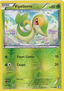 Vipelierre Reverse-N&B-Frontieres Franchies-11/149-Carte Pokemon Française - Imagen 1 de 1