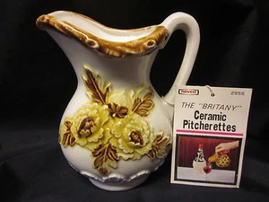 Nevco Pitcherette Vintage The Britany '75 2955 Neu mit Etikett 5" kostenloser US-Versand Kunstvase  - Bild 1 von 1