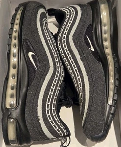 Nike by You Air Max 97 entsperrt schwarz grau Denim DQ0131-991 Herren Größe 10,5  - Bild 1 von 6