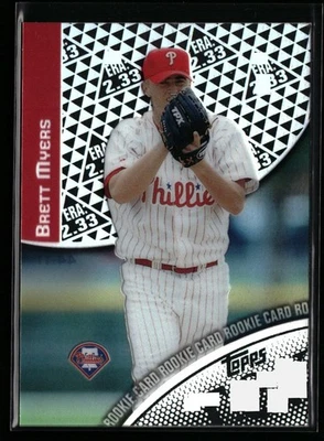 Brett Myers 2000 Topps Tek #44-11 Pattern 11 #/2000 Rookie Philadelphia Phillies - Image 1 of 2