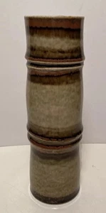 Vintage schwedische Keramik Rorstrand "Sarek" Bambus Vase handbemalt Olle Alberius - Bild 1 von 12