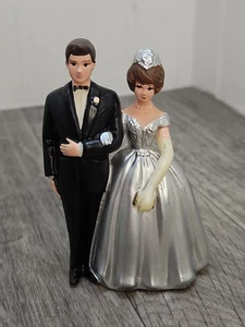 Topper de pastel de boda Wilton-Chicago 43 vintage - Imagen 1 de 6