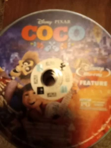 COCO BLU RAY DISC ONLY USED TESTED FREESHIP NOTRACKING - Imagen 1 de 1