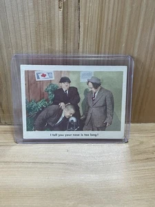 1959 Fleer The 3 Stooges #94 I Tell You Your Nose Is Too Long - Bild 1 von 2