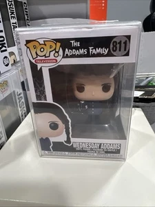 FUNKO POP TV THE ADDAMS FAMILY WEDNESDAY ADDAMS #811 VINILE PROTEZIONE POP - Foto 1 di 5