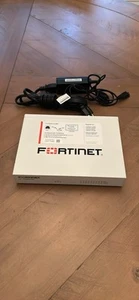 Fortinet Fortigate-60E Network Security Firewall Initialized FG-60E w/Adapter - Picture 1 of 4