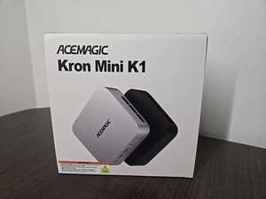 ACEMAGIC Mini PC AMD Ryzen 7 5700U Mini PC 32GB DDR4 512GB SSD Silent (BLACK) K1 - Picture 1 of 7