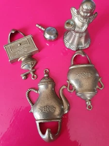 Messing Figuren, Küche, Handtuchhalter, Zierrat, Deko w6 - Bild 1 von 3