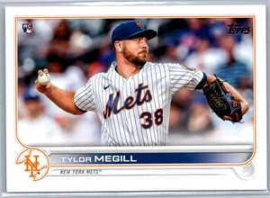 2022 Topps #134 Tylor Megill New York Mets - Imagen 1 de 2